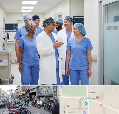 کلاه پزشکی در چهارراه استانبول