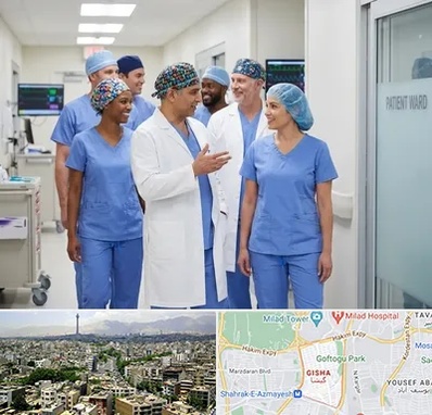 کلاه پزشکی در گیشا 