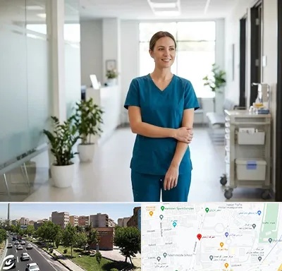 روپوش پرستاری در شهرک آزمایش