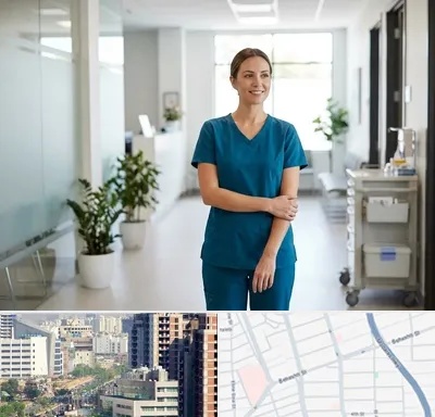 روپوش پرستاری در خیابان بهشتی