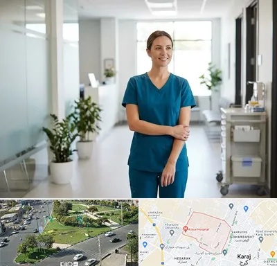 روپوش پرستاری در شاهین ویلا کرج 