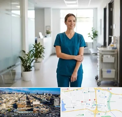 روپوش پرستاری در شهرک راه آهن 