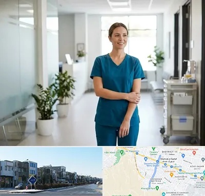 روپوش پرستاری در شریعتی مشهد
