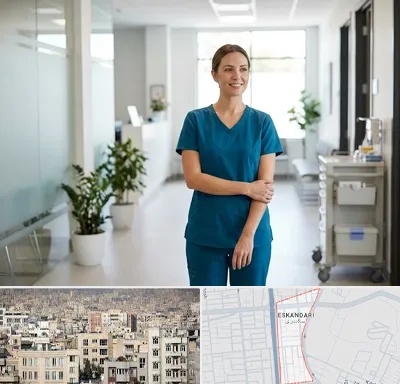 روپوش پرستاری در اسکندری