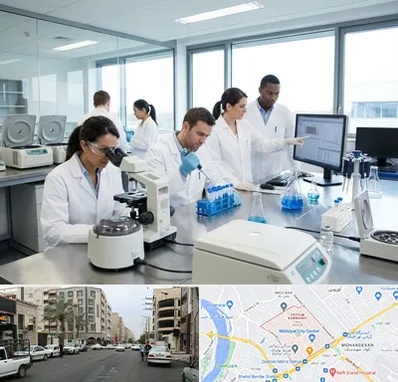 روپوش آزمایشگاهی در زیتون کارمندی اهواز 