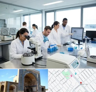 روپوش آزمایشگاهی در مصلی مشهد