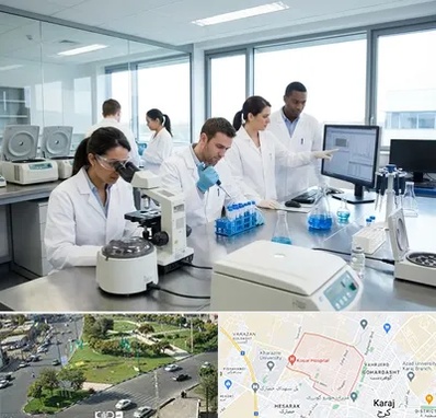 روپوش آزمایشگاهی در شاهین ویلا کرج 