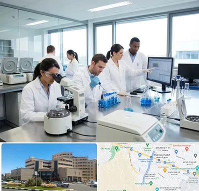 روپوش آزمایشگاهی در صیاد شیرازی مشهد