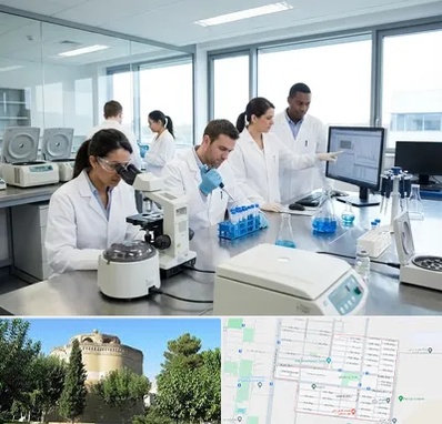 روپوش آزمایشگاهی در مرداویج اصفهان 