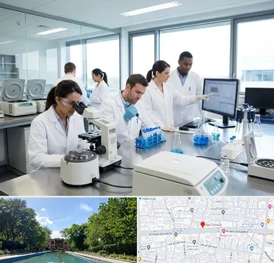 روپوش آزمایشگاهی در هشت بهشت اصفهان 