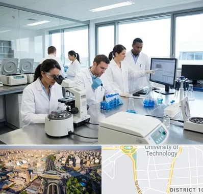 روپوش آزمایشگاهی در استاد معین