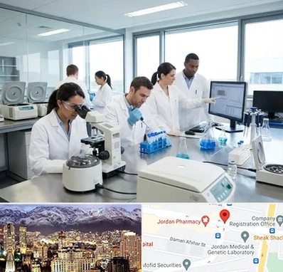 روپوش آزمایشگاهی در جردن 