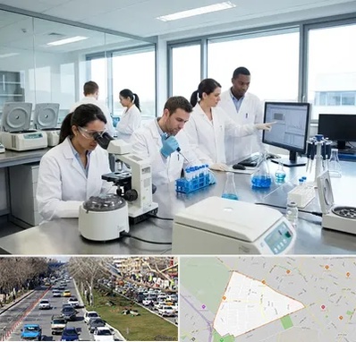 روپوش آزمایشگاهی در احمدآباد مشهد