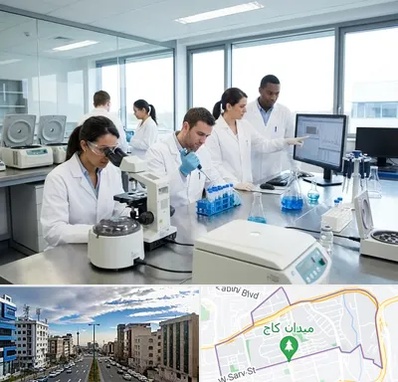 روپوش آزمایشگاهی در سعادت آباد 