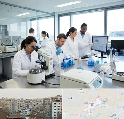 روپوش آزمایشگاهی در محمد شهر کرج