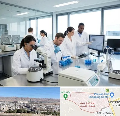روپوش آزمایشگاهی در شهرک گلستان شیراز 