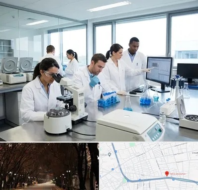 روپوش آزمایشگاهی در ابوریحان تبریز 