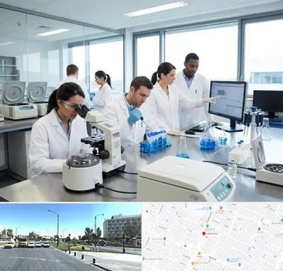 روپوش آزمایشگاهی در بلوار کلاهدوز مشهد 