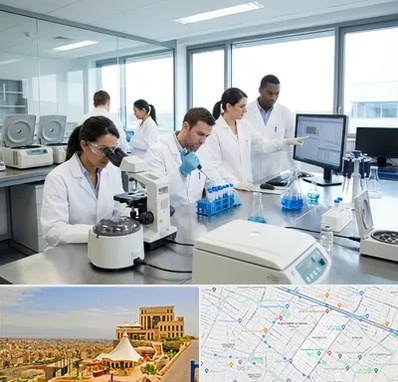 روپوش آزمایشگاهی در هاشمیه مشهد