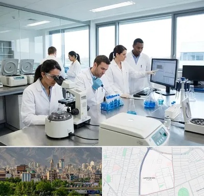 روپوش آزمایشگاهی در جمشیدیه