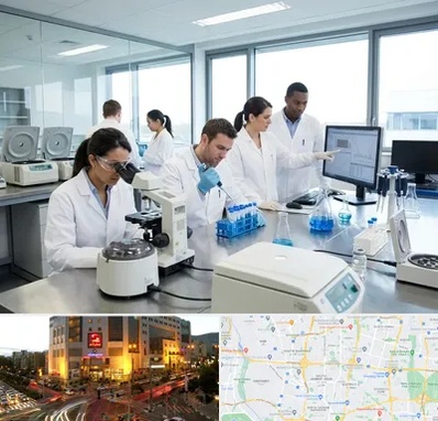 روپوش آزمایشگاهی در جنت آباد تهران