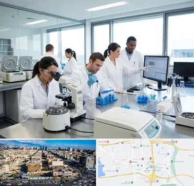 روپوش آزمایشگاهی در شهرک راه آهن 
