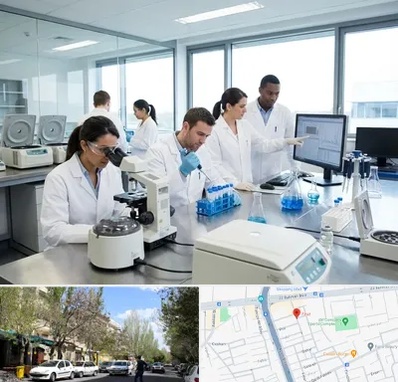 روپوش آزمایشگاهی در کوی فیروز تبریز 