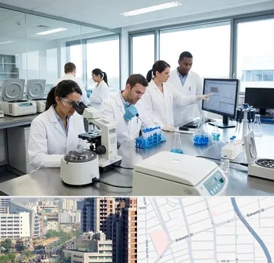 روپوش آزمایشگاهی در خیابان بهشتی