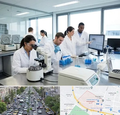 روپوش آزمایشگاهی در گلشهر کرج 