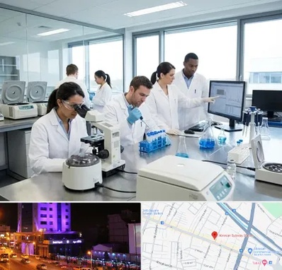 روپوش آزمایشگاهی در آبرسان تبریز 