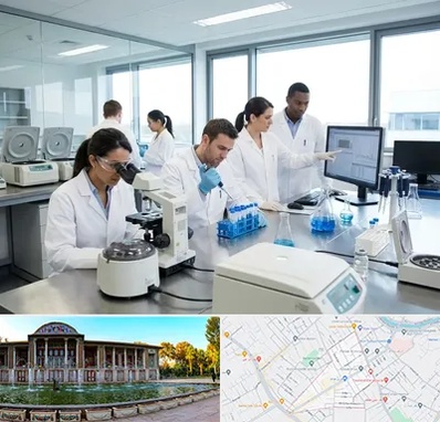 روپوش آزمایشگاهی در عفیف آباد شیراز 