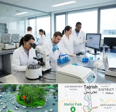 روپوش آزمایشگاهی در تجریش 