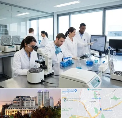 روپوش آزمایشگاهی در فرشته 