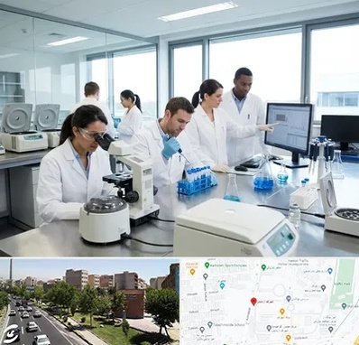 روپوش آزمایشگاهی در شهرک آزمایش 