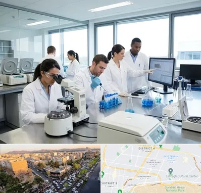 روپوش آزمایشگاهی در تهرانپارس 