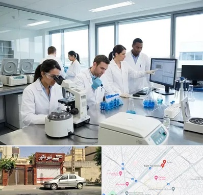 روپوش آزمایشگاهی در باجک قم