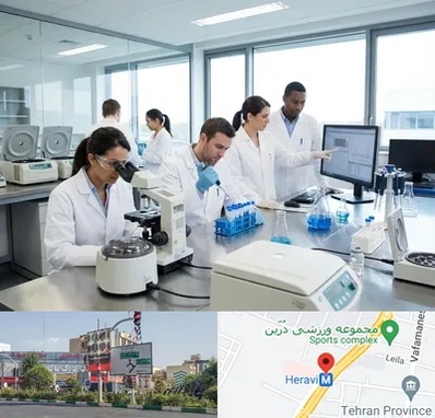 روپوش آزمایشگاهی در هروی 
