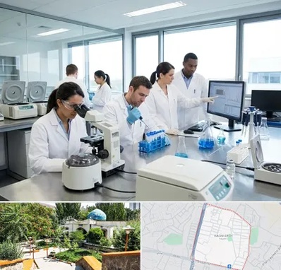 روپوش آزمایشگاهی در باغمیشه تبریز 