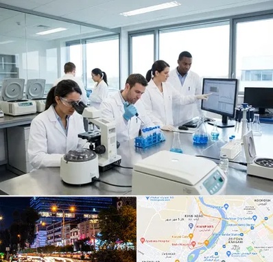 روپوش آزمایشگاهی در کیانپارس اهواز