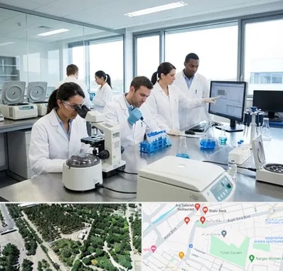 روپوش آزمایشگاهی در سالاریه قم