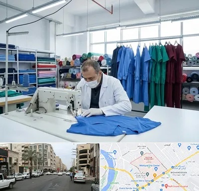 تولیدی روپوش و اسکراب پزشکی در زیتون کارمندی اهواز