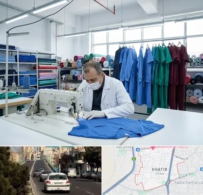 تولیدی روپوش و اسکراب پزشکی در خطیب تبریز