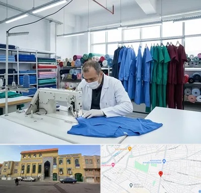 تولیدی روپوش و اسکراب پزشکی در زنبیل آباد قم