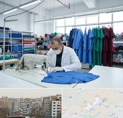 تولیدی روپوش و اسکراب پزشکی در محمد شهر کرج