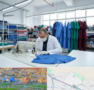 تولیدی روپوش و اسکراب پزشکی در رشدیه تبریز