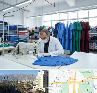 تولیدی روپوش و اسکراب پزشکی در حقانی 