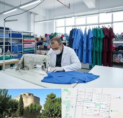 تولیدی روپوش و اسکراب پزشکی در مرداویج اصفهان