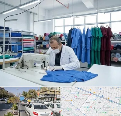 تولیدی روپوش و اسکراب پزشکی در مفتح مشهد