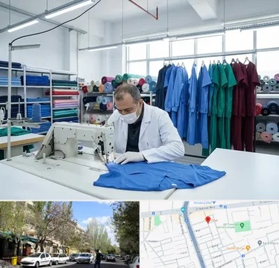 تولیدی روپوش و اسکراب پزشکی در کوی فیروز تبریز 