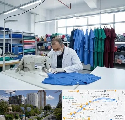 تولیدی روپوش و اسکراب پزشکی در اندرزگو 